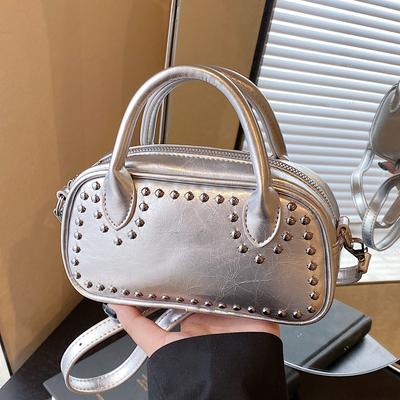 Small Bag Women's New Casual Versatile Messenger Bag Fashionable Portable Small Square Bag