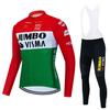 Fall, Long Sleeve Cycling Suit Men's and Women's Outdoor Mountain Bike Road Cycling Sportswear