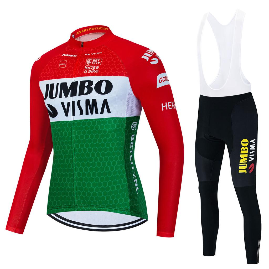 Fall, Long Sleeve Cycling Suit Men's and Women's Outdoor Mountain Bike Road Cycling Sportswear