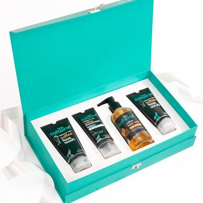 Gift Kit for Women & Men with Coffee Face Wash, Scrub, Body Wash & Sunscreen – All Skin Types