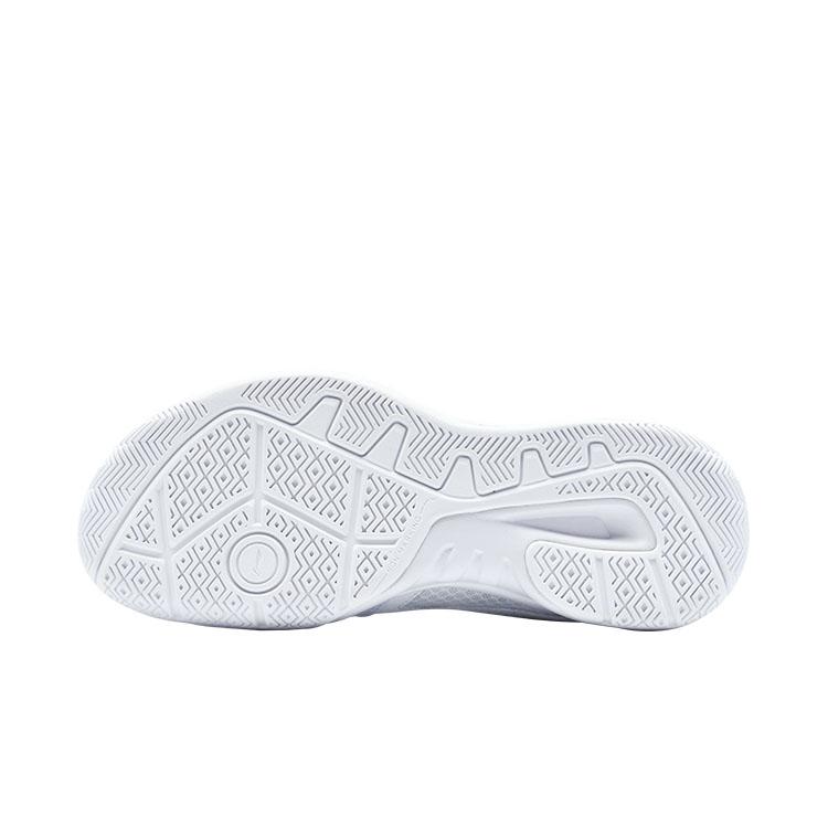 New LiNing Feather Durable Breathable Coverage Low Top Badminton Shoes Unisex White Green AYTT023-6