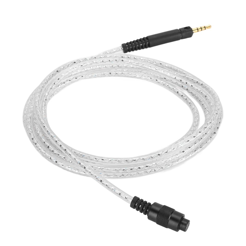 Silver Plated Earphone Cable 2.5mm 3.5mm 4.4mm Plugs Upgrade Detachable Earphone Cable Replacement