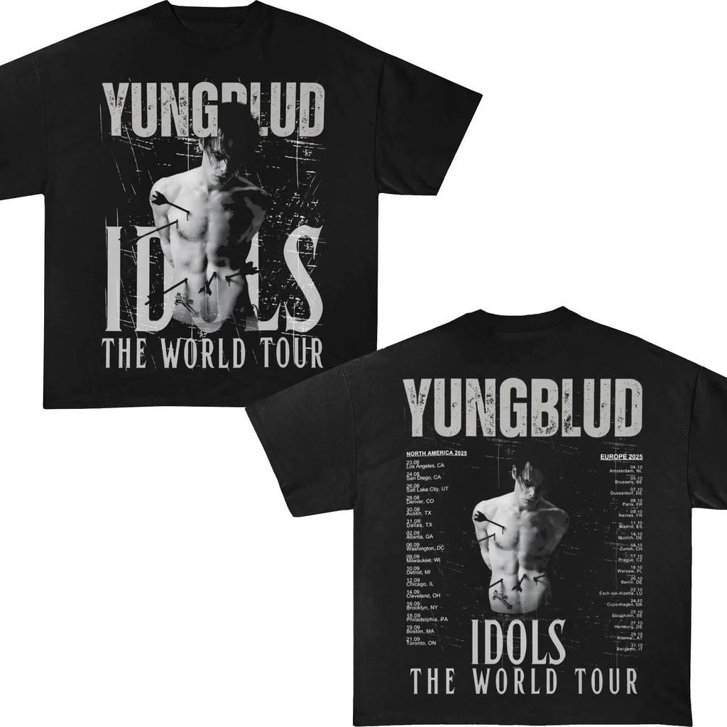 NEUER VERKAUF! Yungblud Tour Tour 2026 T-Shirt Baumwolle Vollgröße S bis 5XL NACHDRUCK Geschenk