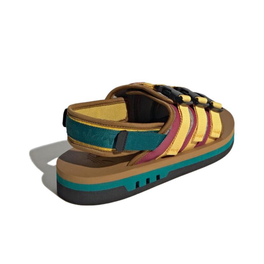 adidas Originals Adistrp Non-Slip Durable Sports Sandals Men Sandals Red Yellow Blue IG7958