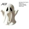 Halloween Ghost Decor 3D Printed Figurine, Spooky Small Statue, Personalized Gift Cute Desktop Decoration for Party Tabletop Mantel Fireplace