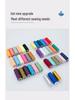 39-Color Portable Sewing Kit: Household 402 Polyester Thread for Hand Sewing with Small Spools.