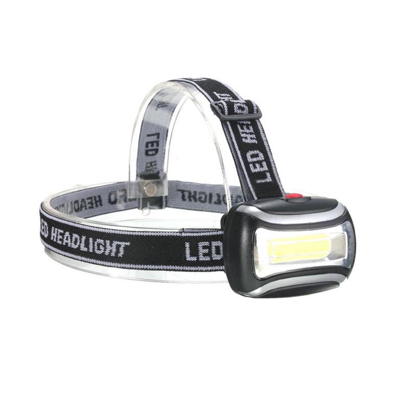 

Рыболовный фонарь Mini COB LED Headlight Torch Водонепроницаемый Headlight Torch Фонарь для кемпинга на открытом воздухе Ночь чёрный