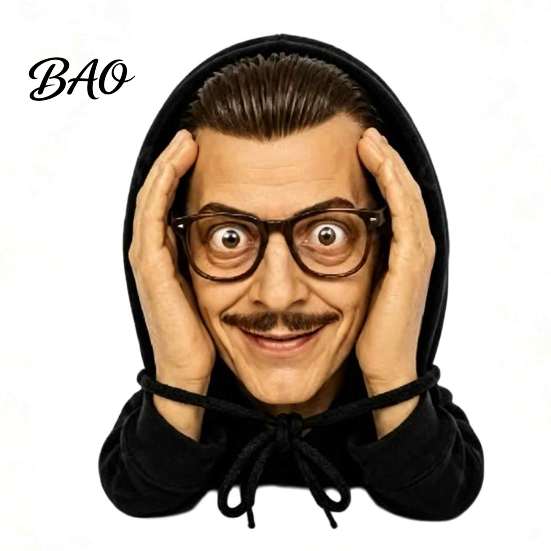 Halloween Prank Props Creepy Window Mask, Realistic Scare Prop for Glass Scary Decals Surfaces, Face Hanging Decoration Spooky Haunted House