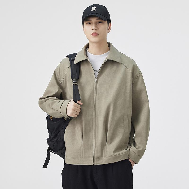 Jacket Men's Color Blocking 2025 Autumn and Winter New Men's Youth Windproof Fashion Casual Top Jacket Trend