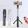 2024 New Selfie Stick Tripod For Android Huawei Xiaomi IOS TikTok Extended Bluetooth With Remote Shutter Foldable Phone Holder