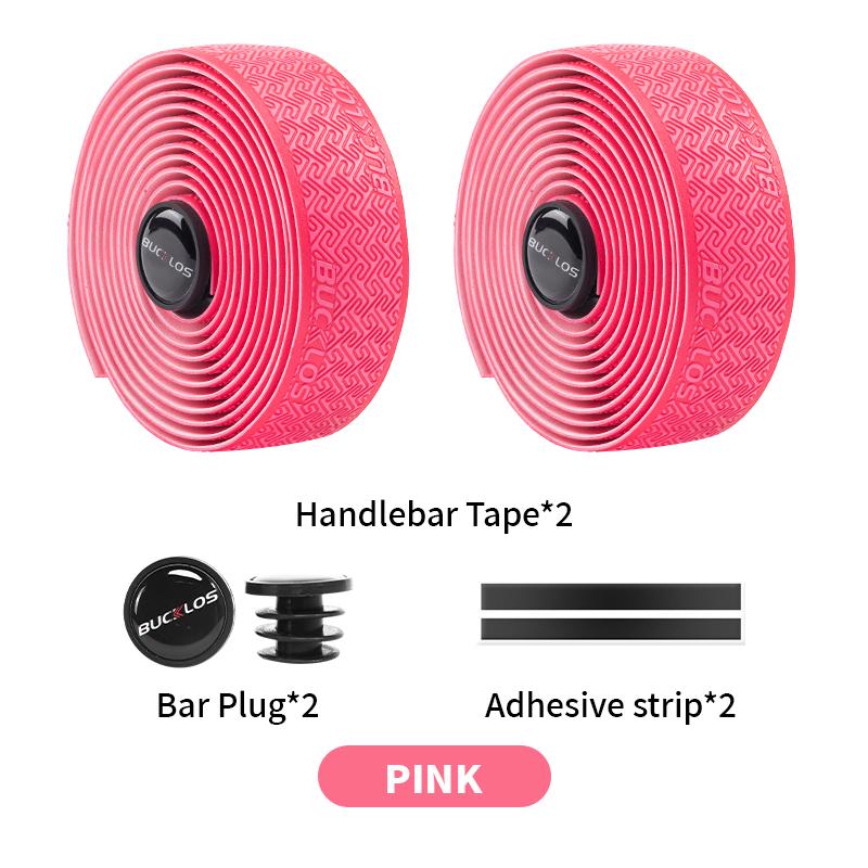 BUCKLOS Road Bicycle Handlebar Tape Non-slip PU EVA Bike Handlebar Strap Racing Bike Drop Bar Tape Road Cycling Accessories