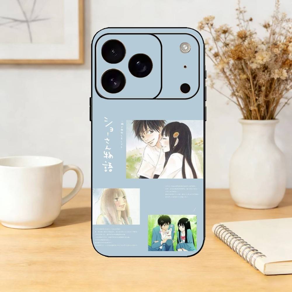 K-Kimi ni Todoke S-Sawako Phone Case Silicone black Soft For IPhone 17,16,15,14,13,12,11,SE,Plus Pro Max