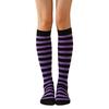 Stripe Knee Highs Socks Stripe Tube Socks Stockings Long Boot Socks for Daily Wear,Halloween Cosplay Party Costume