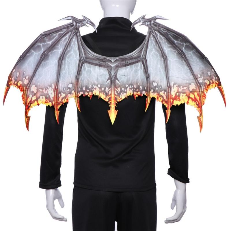 Adult Dragon Wing Costume Foldable Dragon Wing Adult Halloween Dragon Cosplay Costume for Women Men Halloween Dress Up