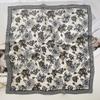 Spring and Summer Graffiti Flowers 71 * 71 Square Scarf Travel Sunscreen Headscarf Practical High-end Scarf for Mother