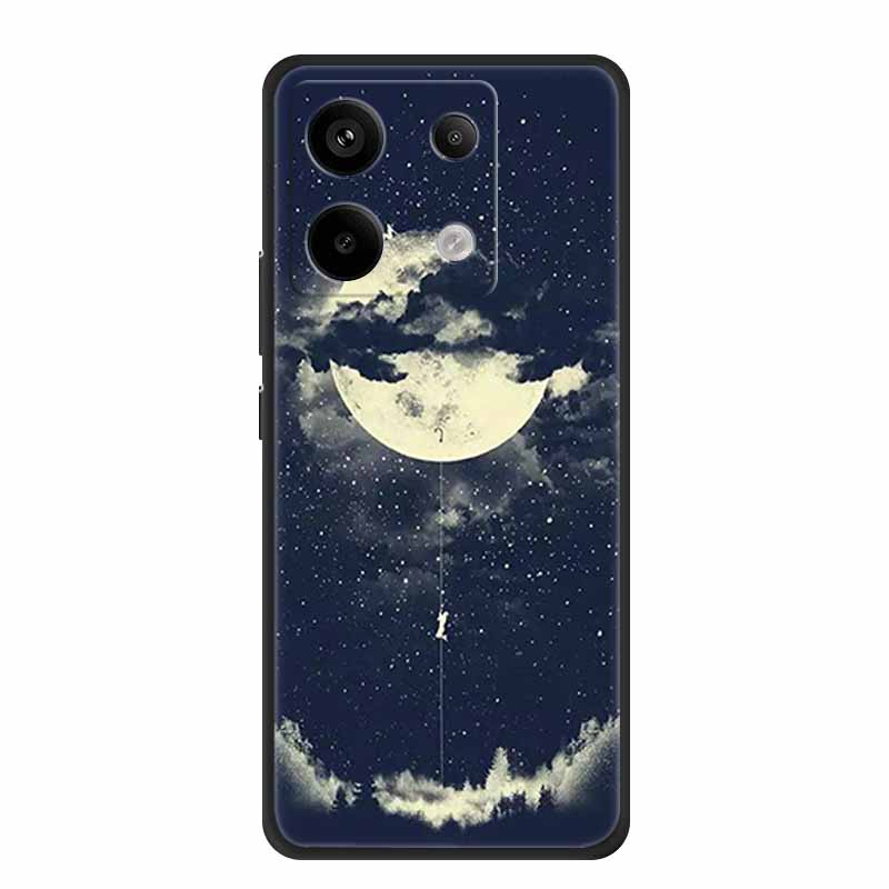 Do etui Xiaomi Redmi Note 13 Pro 5G Luksusowe Miękkie Silikonowe TPU Tylna Osłona Etui na Telefon Redmi Note13 Pro Plus 5G Odporne na Wstrząsy Fundas