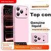DIVI Official Genuine Liquid Silicone Case for iPhone 17 Pro Max, Full Coverage Shockproof Skin-Friendly Lens Protection, Pink