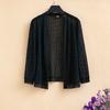 Summer Women's Short Lace Cardigan Thin Coat Shawl Plus Size Mesh Sunscreen Jacket