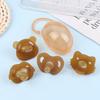 Silicone Pacifier Baby Pacifier Nipple Newborn Dummy Infant Round Nipple Soother Pacifier Teething Toys With Storage Box