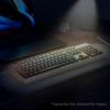135 Keys Double Shot PBT Light Transmitting Grey OEM Profile Minimalist Style Custom Keycaps for Mechanical Keyboard Keycaps, Shine-Through (Gradient
