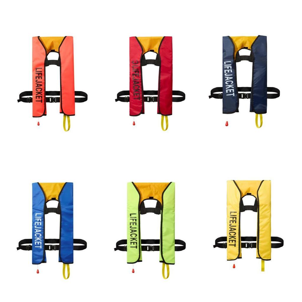 High Buoyancy Marine Inflatable Life Vest - Manual & Automatic Inflation