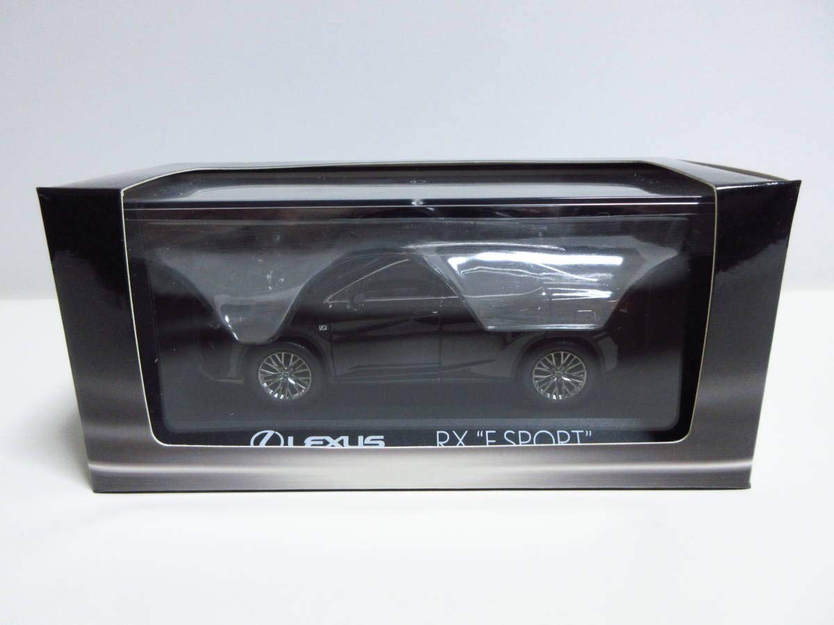 

Миниатюрный Lexus RX F SPORT черный 1/43, автомобиль, заказанный дилером, чёрный