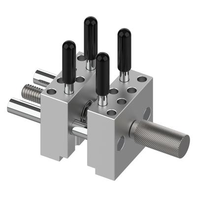 Flexible Miniature Metal Vise Portable Design For Model Making And DIY Projects With Adjustable Height And Antislip Base