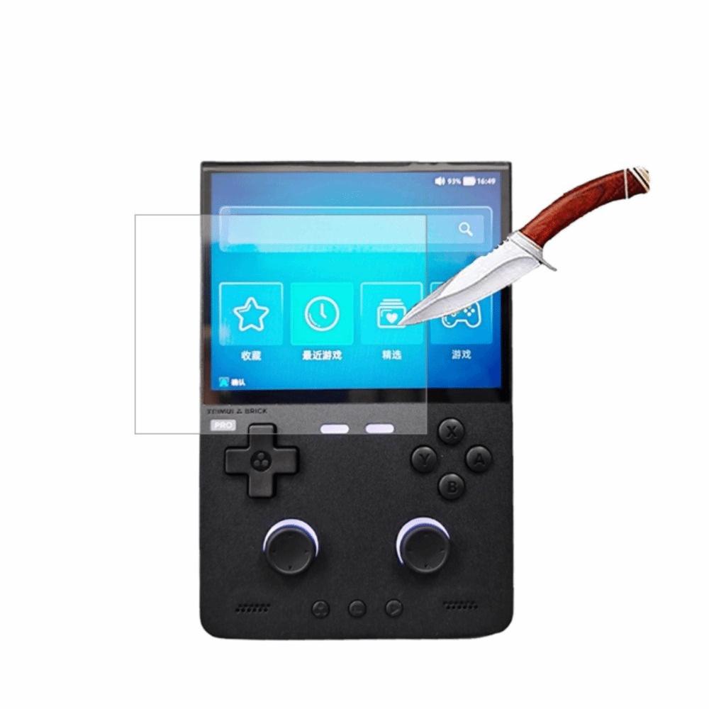 Anti Scratch Tempered Glass 9H Protective Film Screen Protector for Trimui Brick Pro Game Console