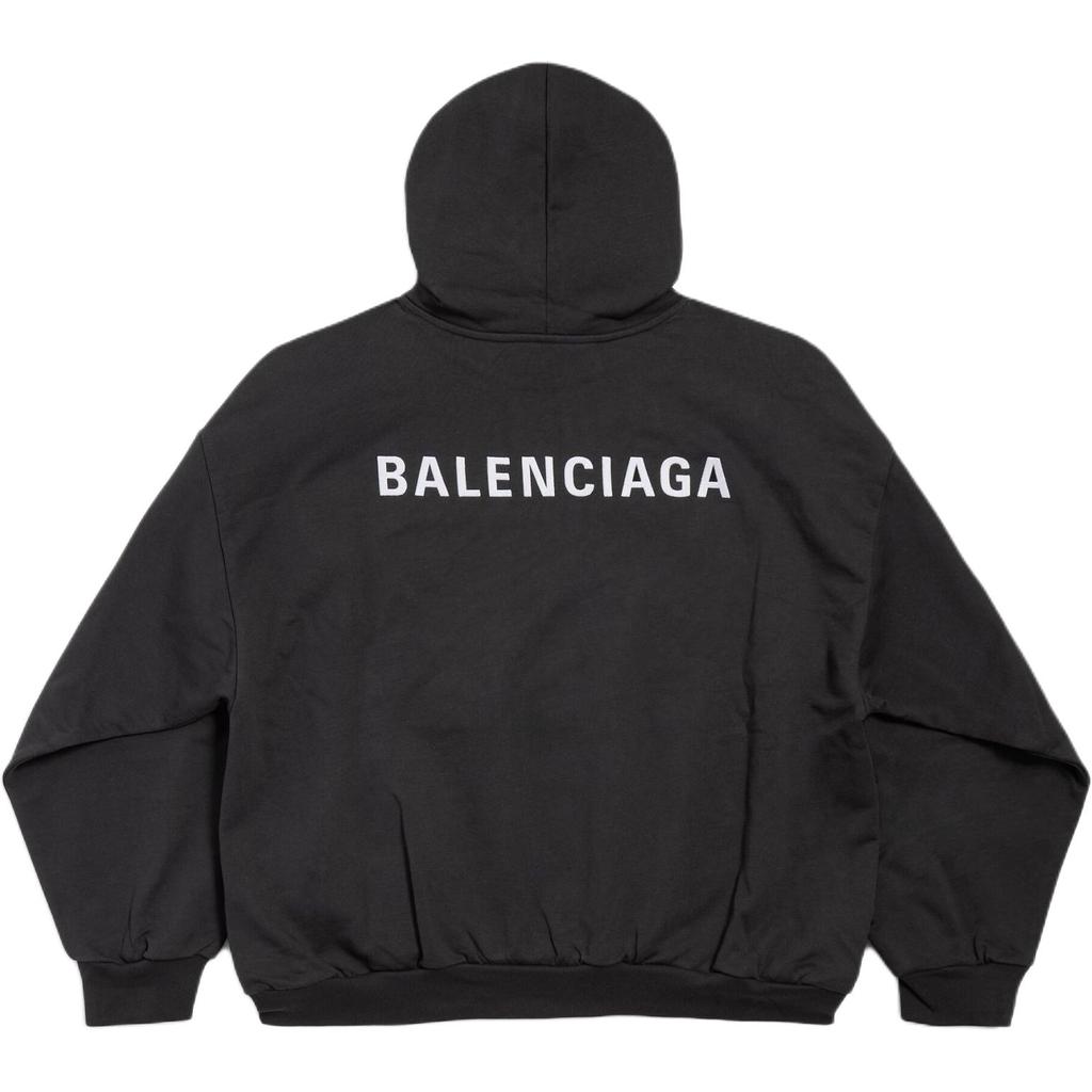 Balenciaga Logo-print Hoodie 767877TPVK21569