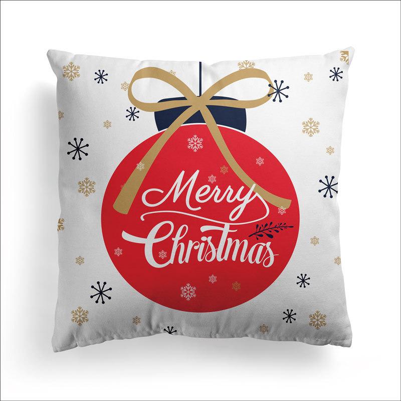 New Christmas Pillowcase Green Holiday Home Decoration Pillow Cushion Cover Pillow