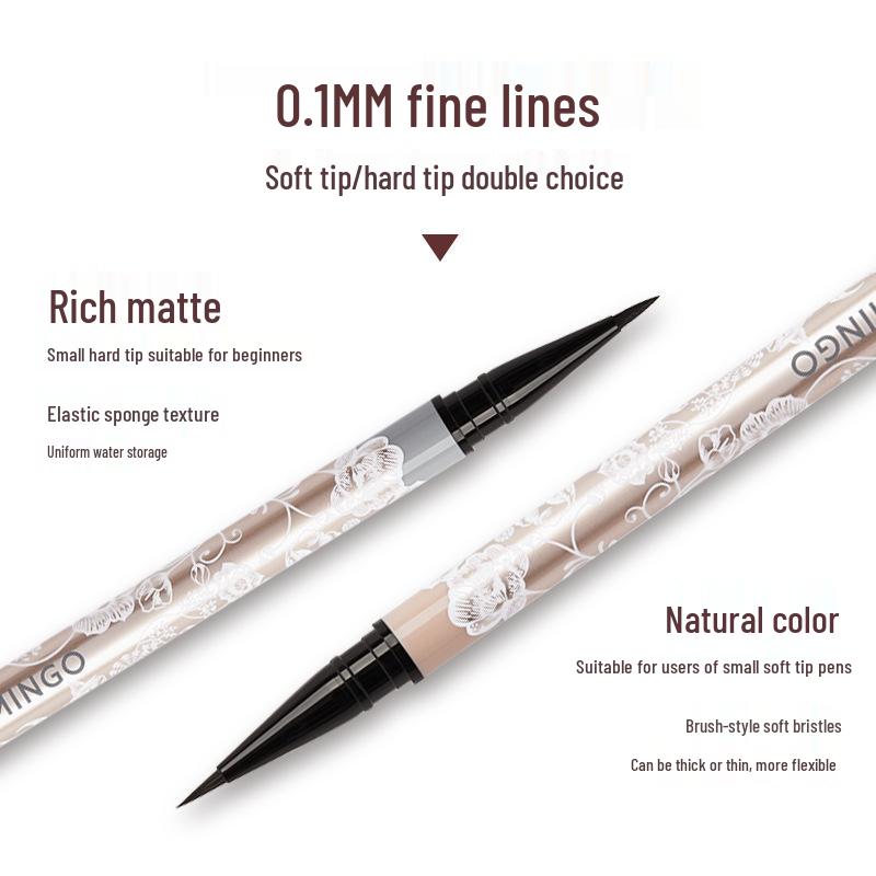 

Flamingo Silk Rhyme Waterproof Eyeliner - Smooth, Easy to Apply, Smudge-Resistant