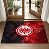 Eintracht Frankfurt Football Design Crystal Velvet Rug Soft Decorative Mat for Bedroom Entrance