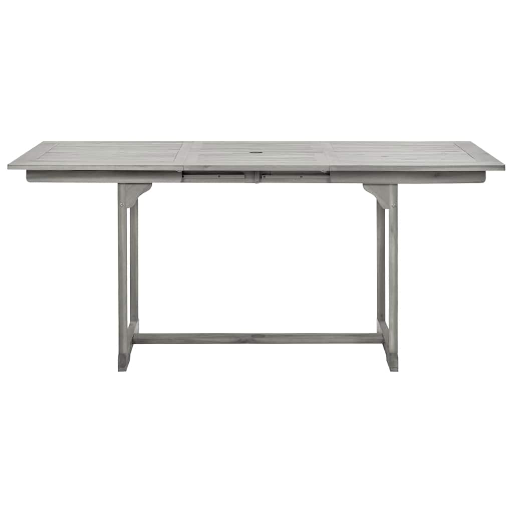 Vidaxl Tavolo da Pranzo da Giardino, (120-170)X80X75 Cm, Legno di Acacia