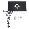 Ghost Library Shelf Light Illuminated Book Decor Metal Structure Bookcase Decoration Home Office Decor Flat Panel
