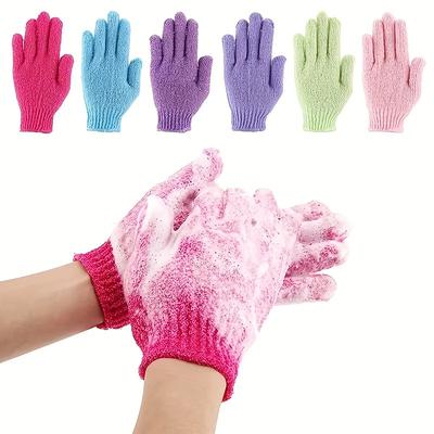 2pcs/pair Exfoliating Gloves Bath Sponge Body Dead Skin Remover Bathroom Shower Brush Massager Scrub Exfoliator Magic Bathing