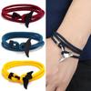 Bracelet ancre série océan, Bracelet queue de baleine pour Couple, ligne Milan, corde tressée, Bracelet étudiant pour hommes et femmes