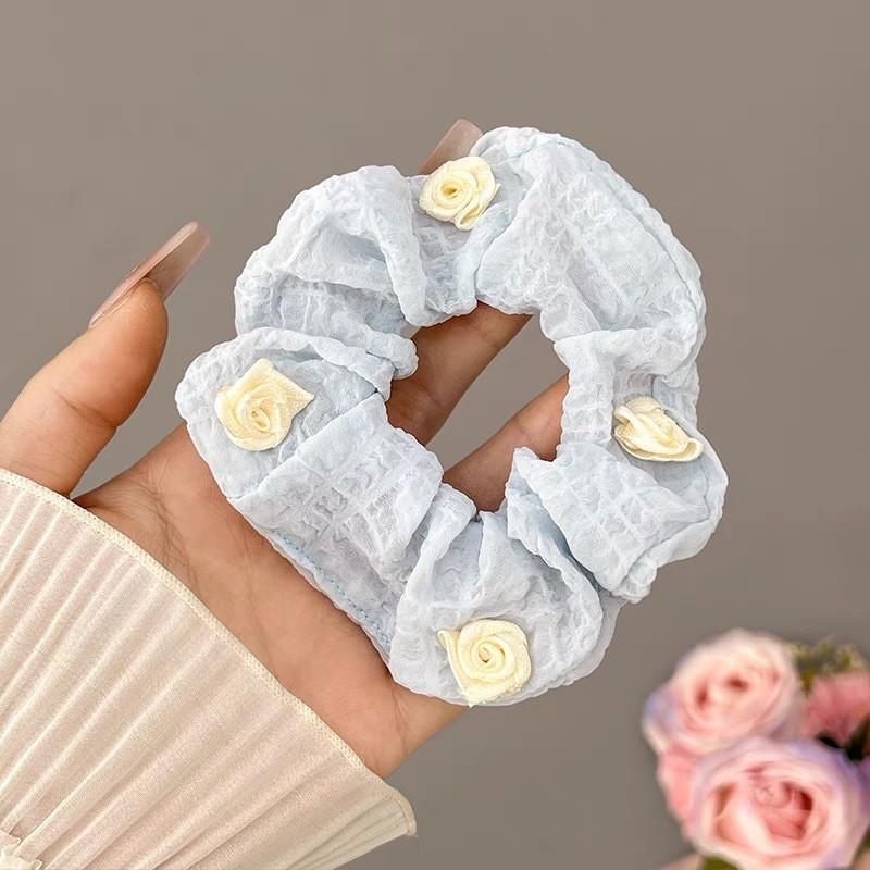 Fresh Summer Sweet Lace Bow Hair Tie - Elegant & Stylish Hair Accessory