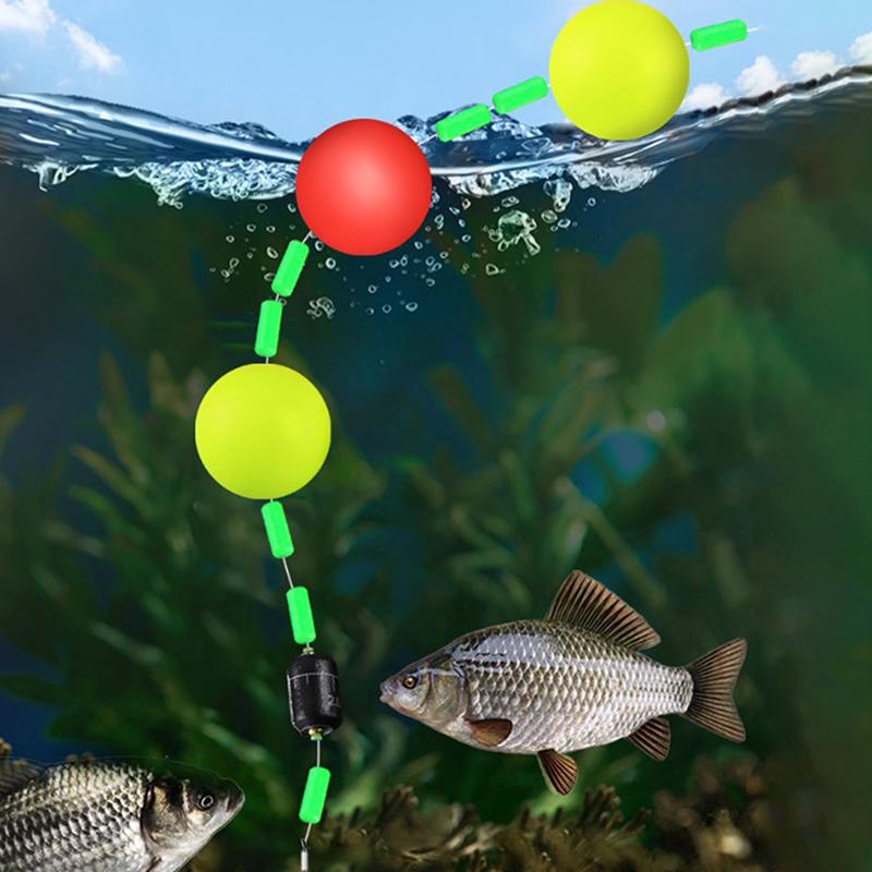 10Pcs Eps Float Ball Foam Ball Eye-Catching Beans Hard Fishing Float Buoyancy Ball Outdoor Floating Fishing Tackle 15Mm-36Mm