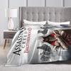 A-Assassins C-Creeds Blankets Velvet Spring/Autumn Multi-function Warm Throw Blanket for Bed Travel Bedspreads