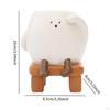 Cartoon Resin Flower Holder Ornament Collectible Pot Decorative Planter for Office Party Entryway