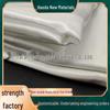 Naked-Spun Coarse Yarn Glass Fiber Checked Fabric for Pipe Wrapping, 1270mm Wide, White Electronic Cloth