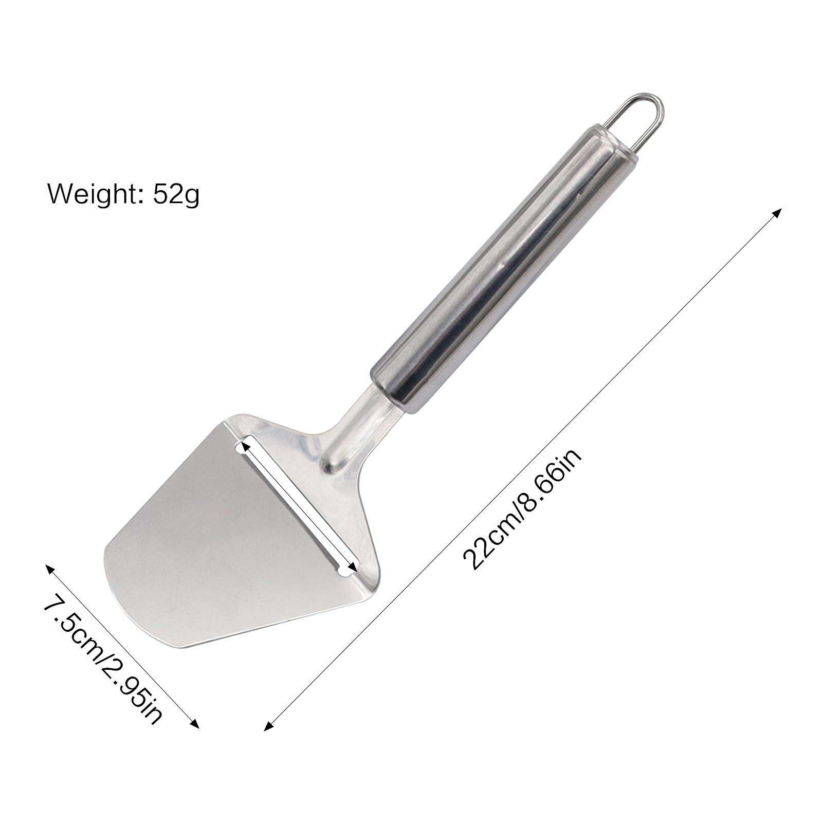 

Stainless Steel Cheese Knife With Serrated Edge Ergonomic Handle For Cheese Cutting Cake Decoration Bread Slicing Kitchen Tools