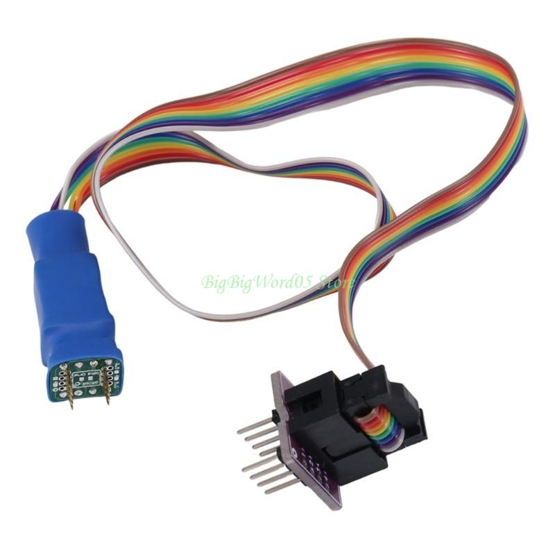 24TE Portable Read / Write Burning Probe 1.27 Test Probe Chip Probe Line DFN8 QFN8