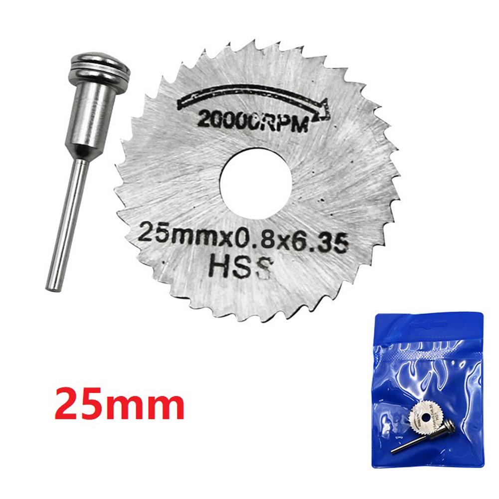 2PCS Mini HSS Circular Saw Blade Rotary Tool For Metal Cutter Wood Cutting Disc For Dremel Rotary Tool 22-50mm Power Tool