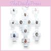 Durable Plastic Rosary Box With Unique Random Image For Baptism And Wedding Gifts