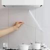 Oil Proof Wall Stickers Plastic Transparent Waterproof Heat-resistant Self Adhesive Film Wallpapers for Kitchen Home Decoration