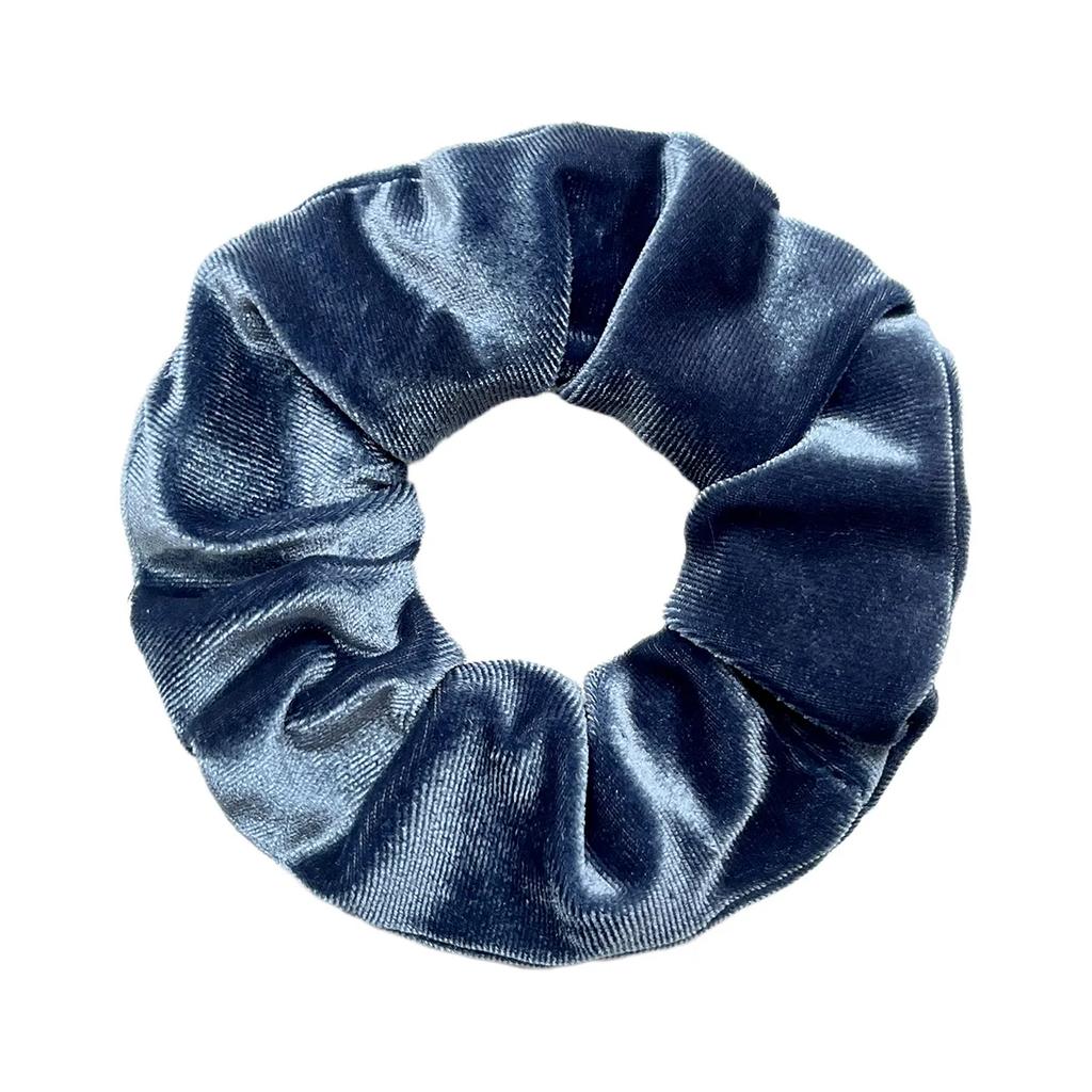 45 Colors Large Vintage Velvet Scrunchies Girls Elastic Hair Bands Ponytail Holder Ties Rubber Bands Fashion Women Accessories