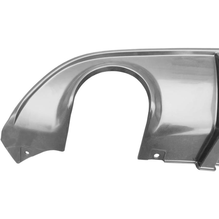 Rear Diffuser Compatible with 20152025 Dodge Charger SRT V3 Style Unpainted Black PP Splitter Bumper Lip Spoiler for Enhanced A