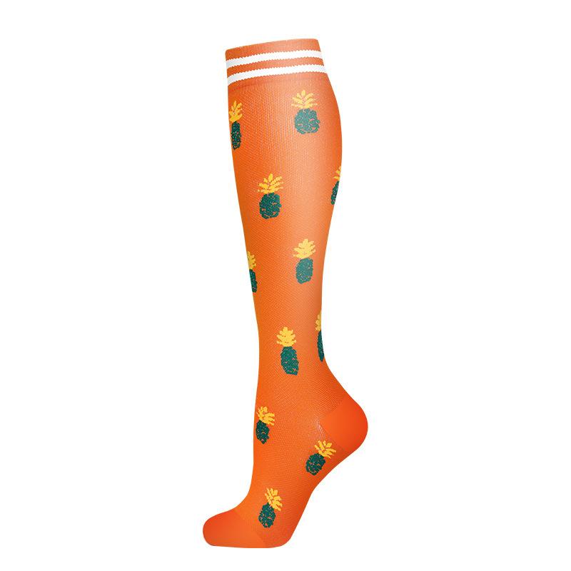 Neue Kompressionsstrümpfe Krampfadern Krankenschwester Sport Laufen Wade Druckstrümpfe Schützen Bare Füße Unterstützung Gradientendruck