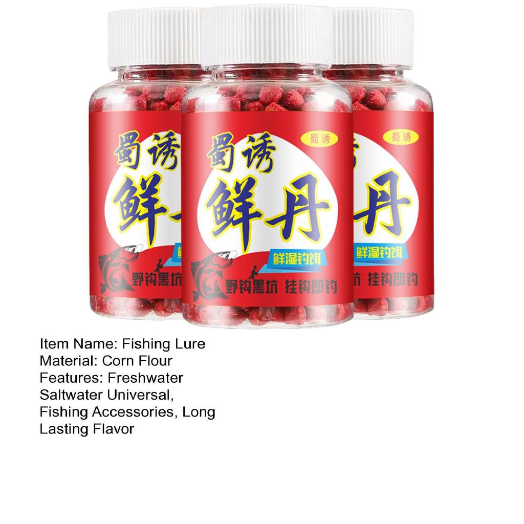1/2/3/4 Flaconi Esca Profumata da Pesca Particella Aroma a Lunga Durata Carpa Persico Amo da Pesca Palla Esca Universale Accessori da Pesca Acqua Dolce Acqua Salata